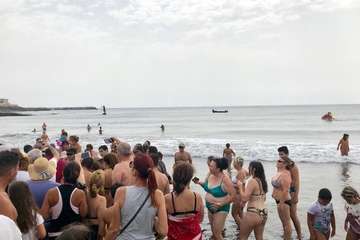 Chinchorro y varada del pescado pasados por agua (Foto TA)